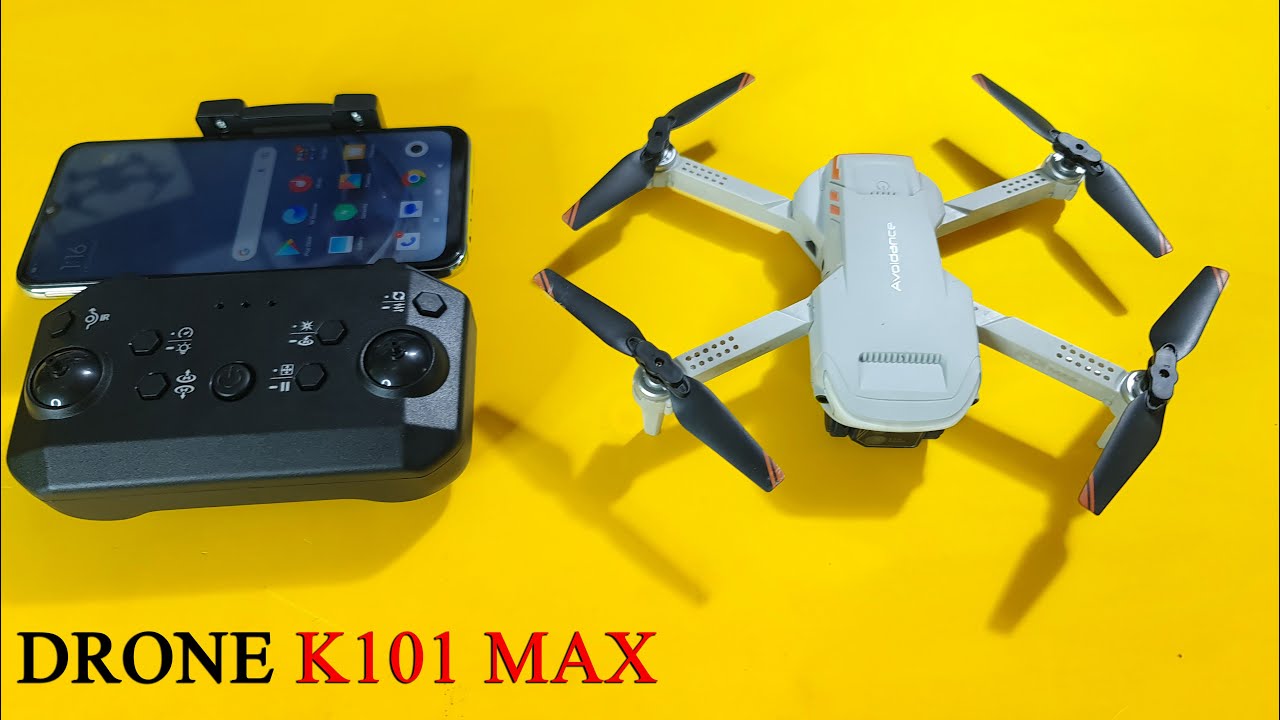 Best 4K🔥 RC Wifi Drone Camera, Drone K101 Max Dual Camera Drone