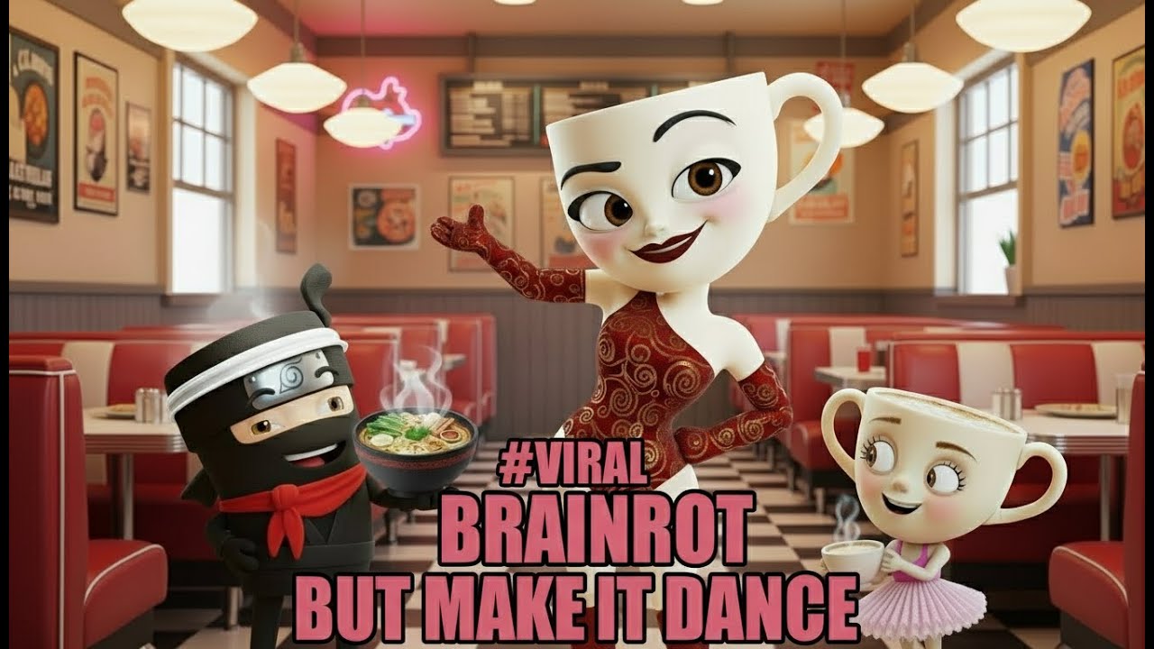 Капучино Балерина ☕🩰 x Sigma Ramen