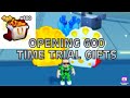 I opened 600 TIME TRIAL GIFTS! ~Pet Simulator 99