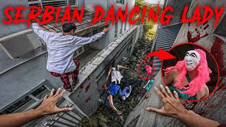 ESCAPING SERBIAN DANCING LADY  54.0 | Parkour Pov Horror Film | By B2F Viet Nam