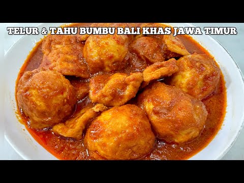 Balado Telur Tahu