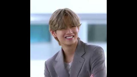 V smashing haters with his husky voice 😈🔥😏 What