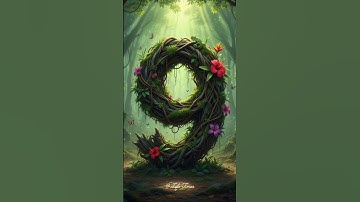 Peaceful Nature Style 9–0 Countdown with Voice 🎵🌳 #countdown #10seconds #timer #shorts