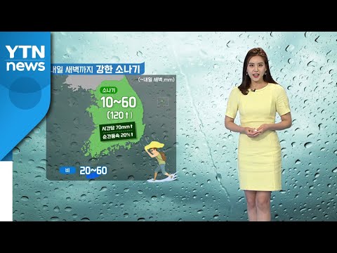 [날씨] 내일도 전국에 소나기...낮 동안 무더위 기승 / YTN