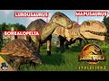 8 New Dinosaur Species Using UNMODDED Cosmetics | Jurassic World Evolution 2