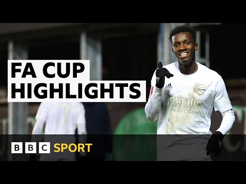 Highlights: nketiah double helps arsenal cruise past oxford | bbc sport