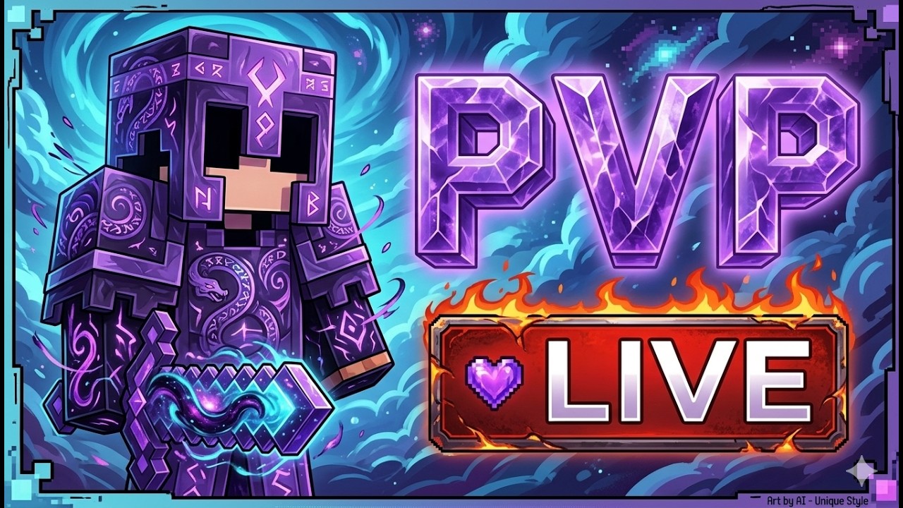 MINECRAFT PVP LIVE STREAM🛑🛑🛑🛑 NETH POT STREAM - YouTube