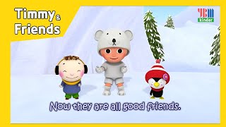 Penguins Meet Polar Bear | Timmy&Friends | Kids Song | YBM Kinder