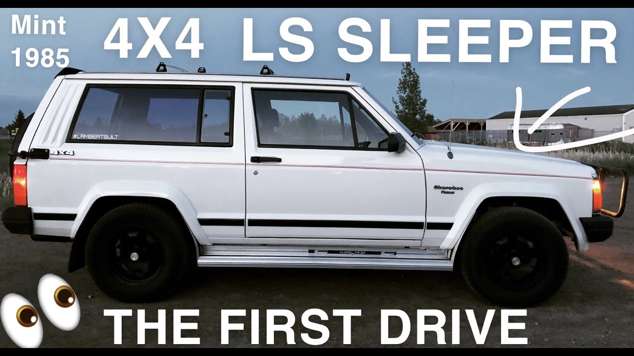 JEEP XJ LS SWAP EPISODE 12 (FIRST DRIVE] **** YouTube