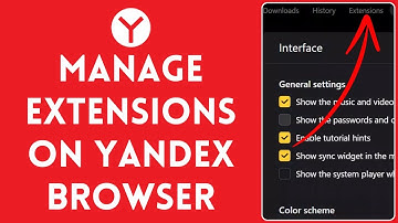 How to Manage Extensions in Yandex Browser 2024?
