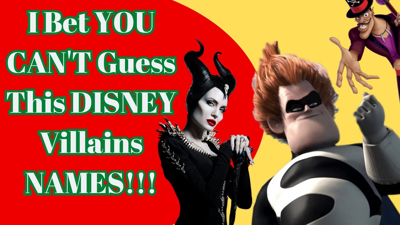 Guess the Disney Villain Names Emoji Quiz The Mystery Mansion 8