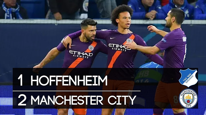 Hoffenheim 1 x 2 Manchester City - Gols & Melhores Momentos (HD Completo)