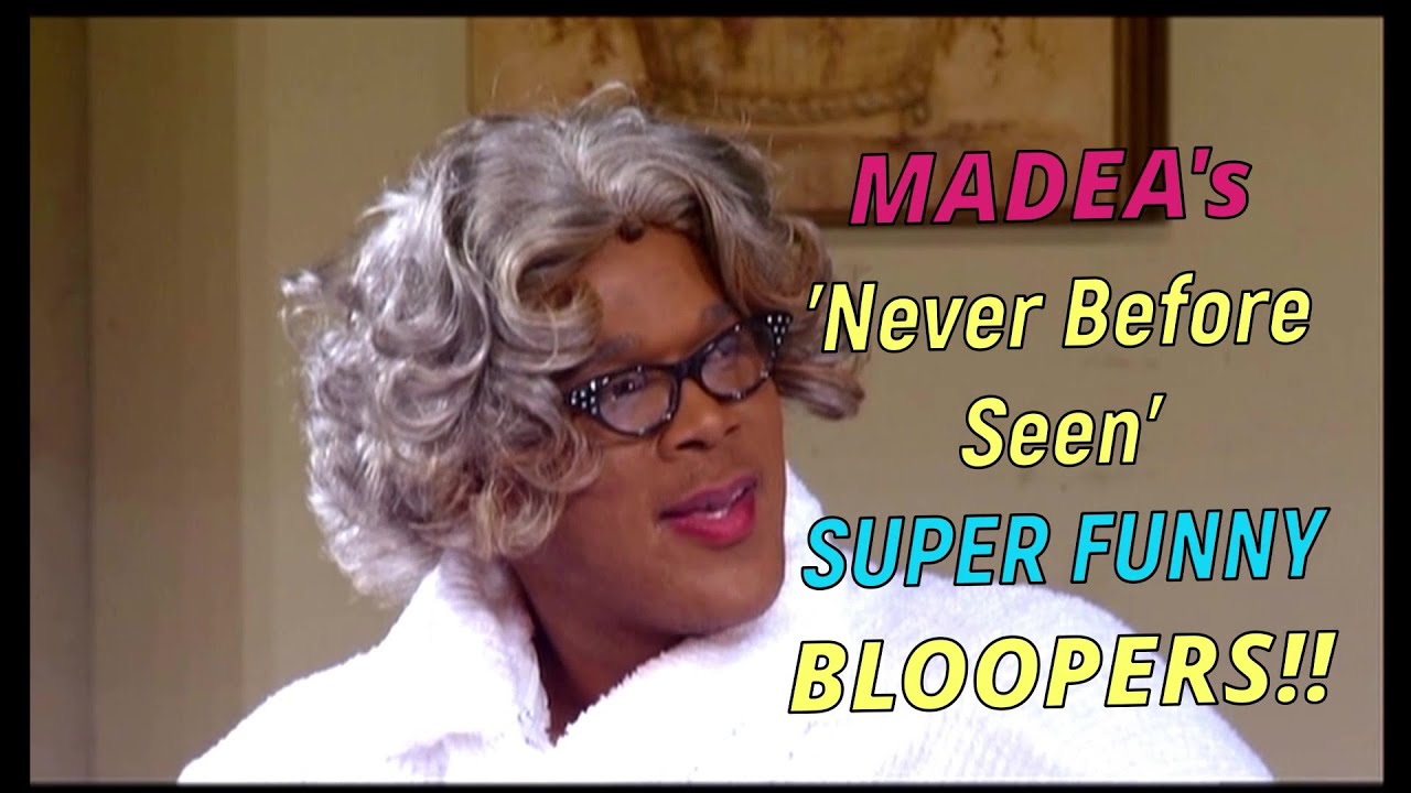 Madea's "Unseen" Hilarious Bloopers PART 1 HD 60fps YouTube