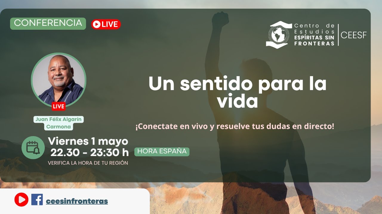 Conferencia: Un sentido para la vida