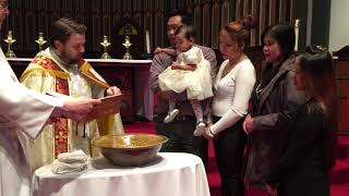 Julia's baptism