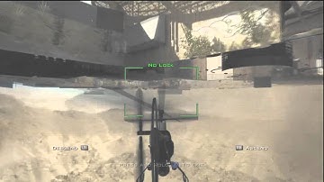 MW3 Glitches- Under the map Recon drone.