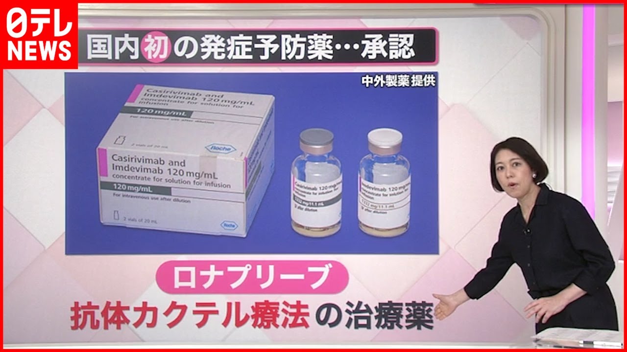 解説 日本初承認 コロナ 発症予防薬 海外では 飲む治療薬 も Youtube