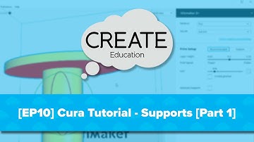 [EP10] Cura Tutorial - Supports [Part 1]