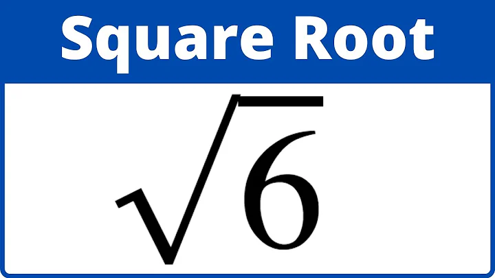 Square Root of 6