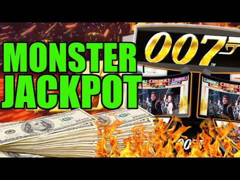 My Biggest Win Ever Playing James Bond! 💥 007 Die Another Day Epic Bonus Jackpot!