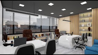 Archviz Interior  of Office Cabin in UE4