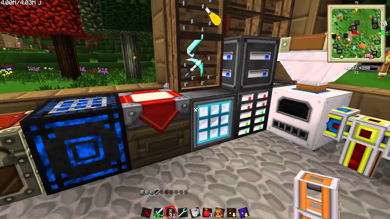 Mos7Wan7ed's FTB Ultimate - Saplings or Leaves and what are Plant Balls?