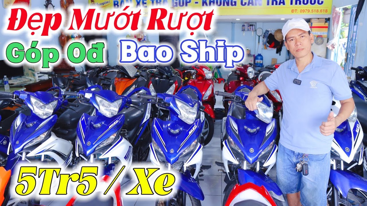 Quá Đẹp Cho Dàn Exciter 135 zin - Ex 150 - Raider Bao HS Winner... Từ 5Tr5 Góp Ođ Tại Dũng Mạnh