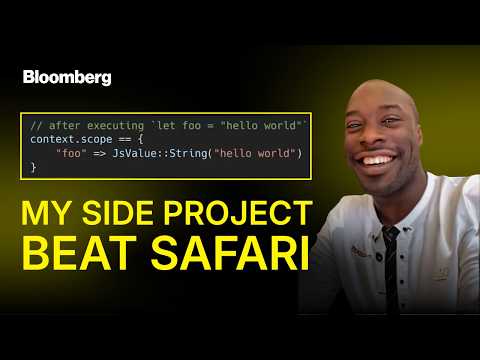 I started with reading a file.Now my code is inside Chrome | Jason Williams, Bloomberg