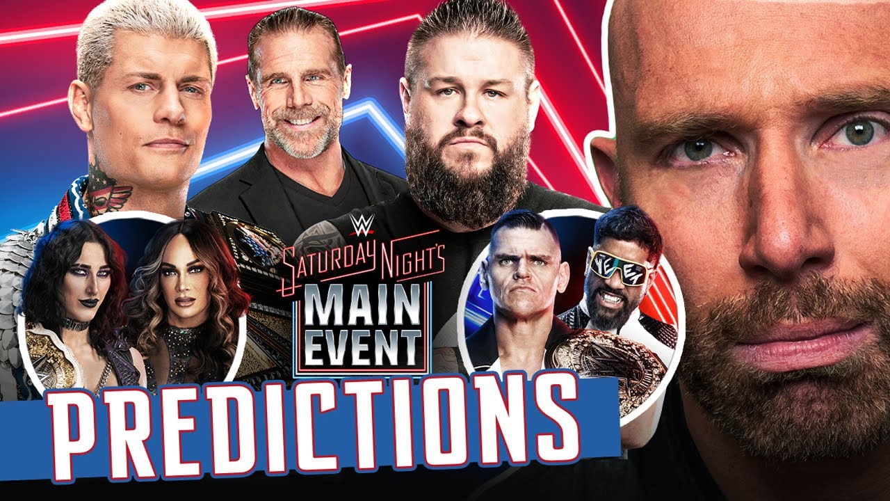 My WWE Saturday Night's Main Event PREDICTIONS - YouTube