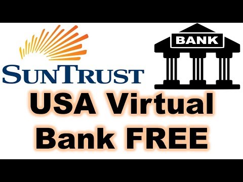 How To Create Suntrust Bank Account Online | USA Virtual Bank FREE