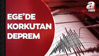 Egede Korkutan Deprem Kuşadası Körfezinde 5,1 Büyüklüğünde Deprem Meydana Geldi A Haber