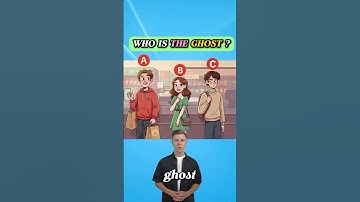 Who is the ghost ? #riddlejourney #quizchallenge #mindbendingquiz #quizgame #brainteasers #quiz