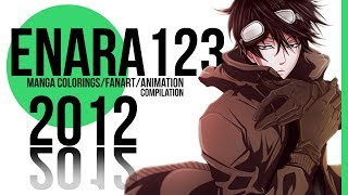 Manga colorings/fanart/animation compilation 2012