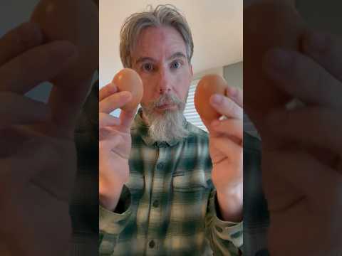 The proper way to crack open hard boiled eggs