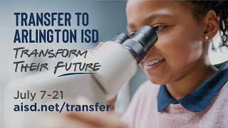 Arlington ISD Transfer Campaign Fall 2021_English