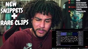 ABNXORMAL CHECKS OUT NEW JUICE WRLD SNIPPETS AND MORE RARE CLIPS!!