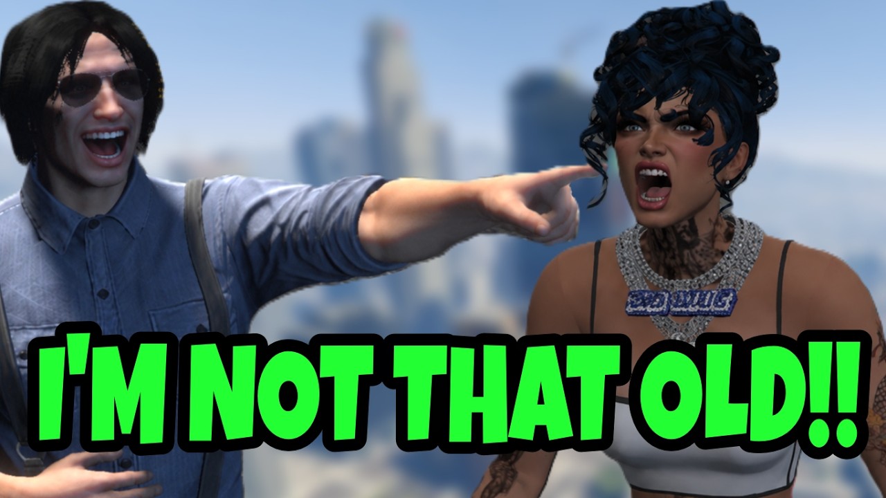 Ghetto Granny CRASHES OUT When We Steal Her Truck in GTA RP