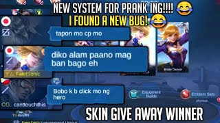 PRANK FANNY!!! NEW STYLE FOR PRANK!!!? NEW SEASON NEW UPCOMING PRANKS!!! | MLBB