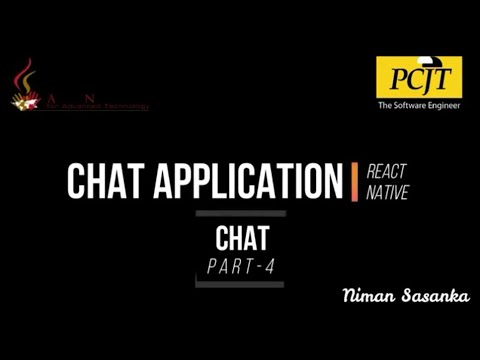 React Native Chat Application Development Part-4 Chat Process #react #reactnative #chatapp