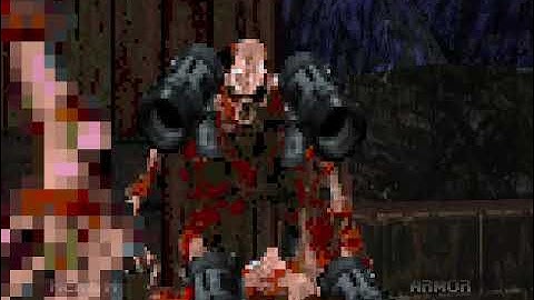 DOOM 64 VANILLA CAUGHTYARD