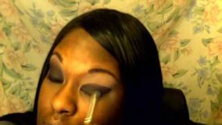 Wet And Wild Color Icon Dark Purple Smokey Eyeshadow Tutourial