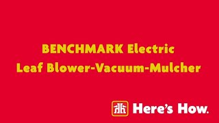 Benchmark Leaf Blower Vacuum and Mulcher: Easy Yard Cleanup