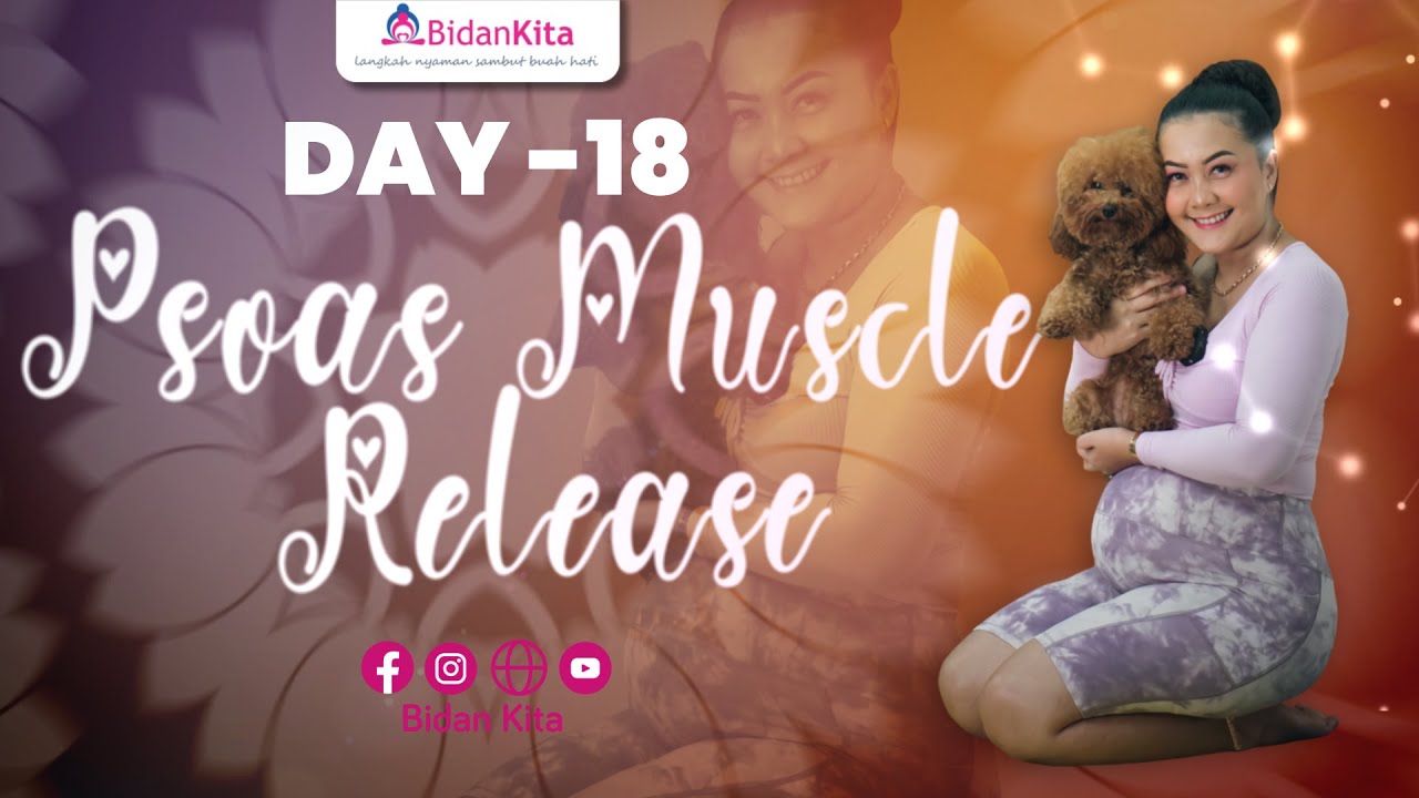PSOAS MUSCLE RELEASE - Prenatal Gentle Yoga DAY 18