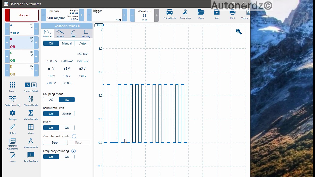 Picoscope Sample Rate for Beginners - YouTube