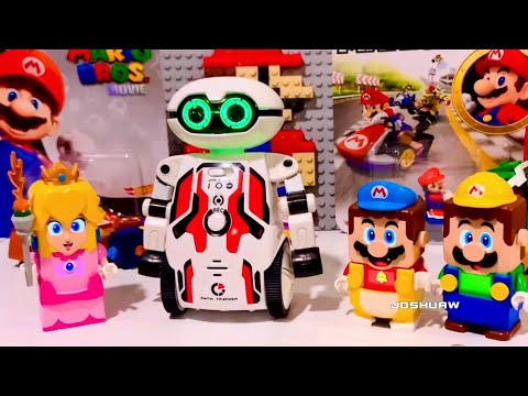 Peach Bot LEGO Super Mario Episode-LEGO Mario, Luigi and Peach pranked Bot - YouTube