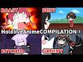 Hololive AnimationClip Compilation①【ENG sub|Uminyan】