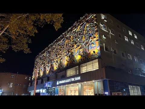 Тбилиси. Плехановская. Мозаика «Сэрожас сизмреби» Зураба Церетели. «Сны Сэрожа»,- почему?