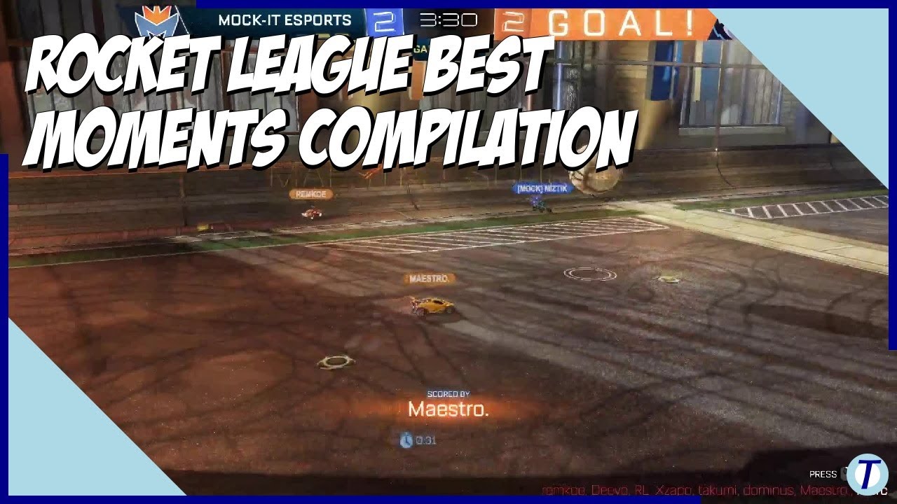 ROCKET LEAGUE BEST MOMENTS COMPILATION #13 - YouTube