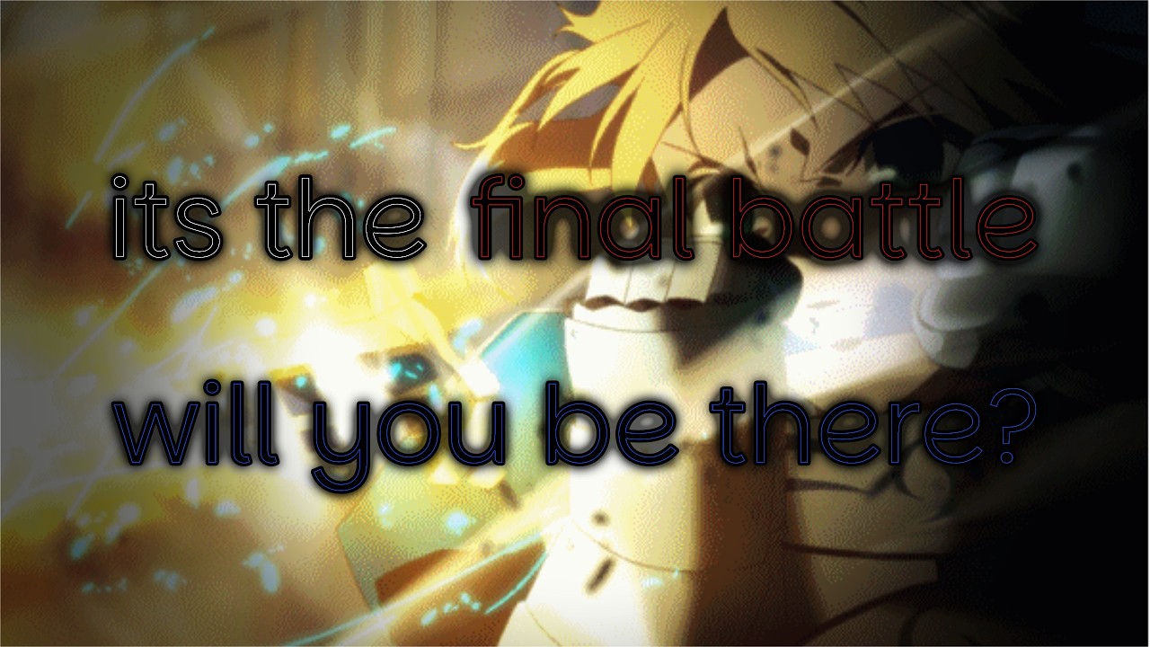 nightcore mix but it's the final battle to end it all [small producer]