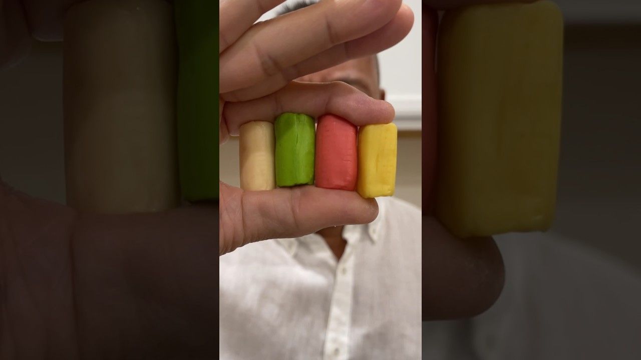 👂 ASMR TOOTSIE ROLL FRUIT CHEWS CANDY (4 FLAVORS) AND EATING SOUNDS 👂 #asmr #shorts